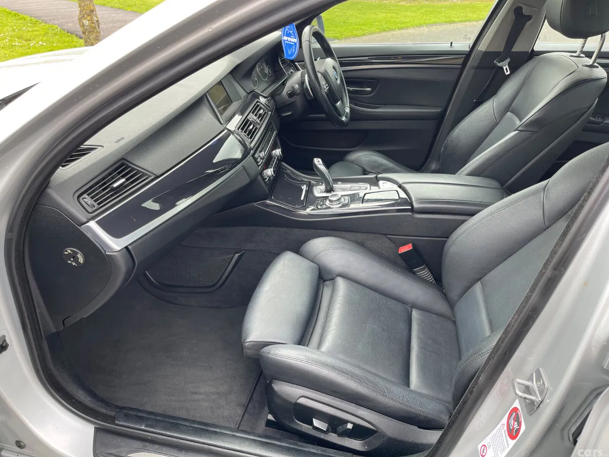 BMW 5-Series Saloon, Diesel, 2014, Silver
