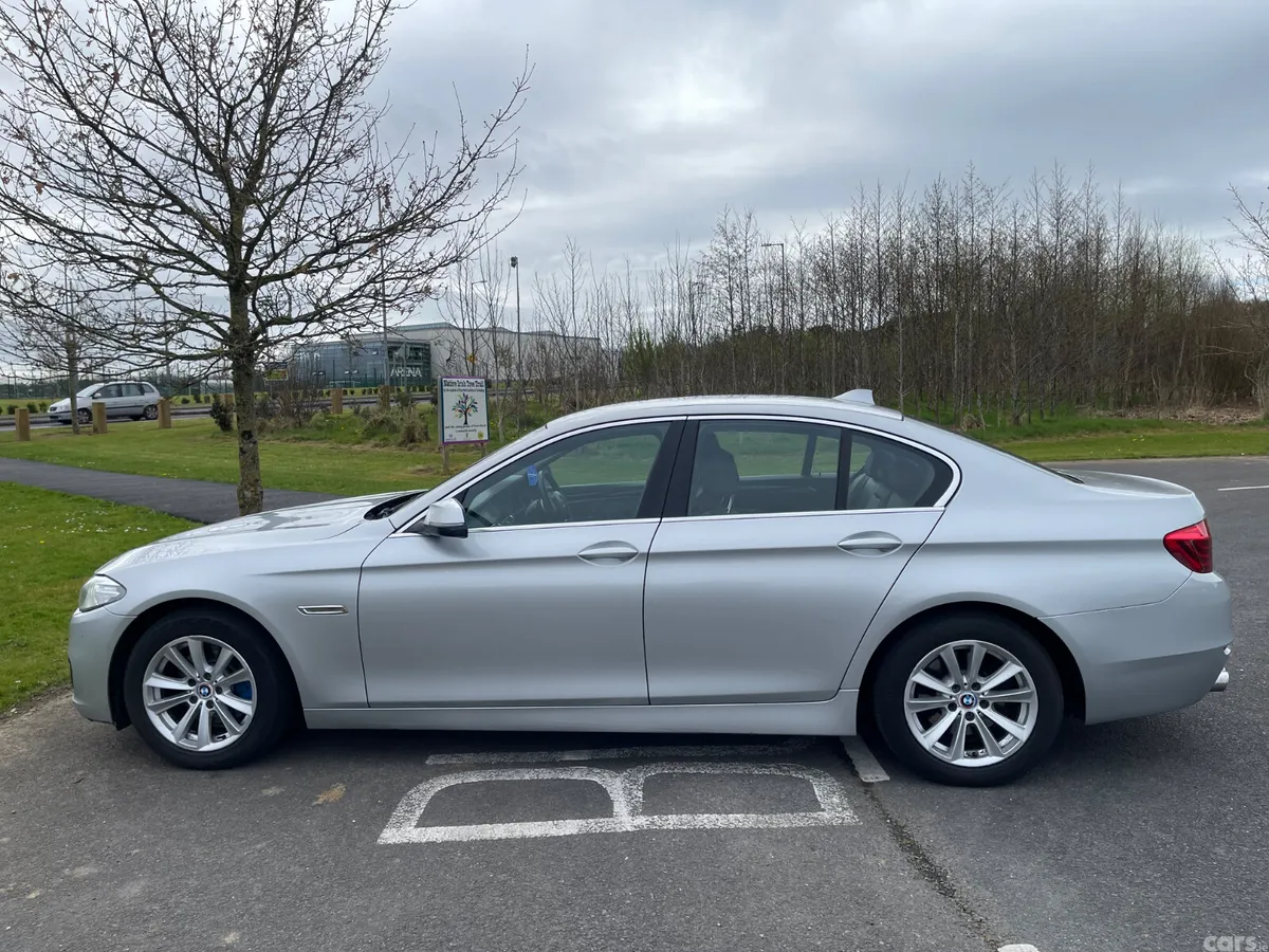 BMW 5-Series Saloon, Diesel, 2014, Silver