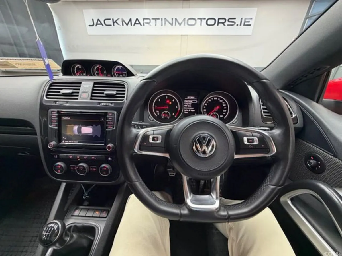 Volkswagen Scirocco Coupe, Diesel, 2017, Red
