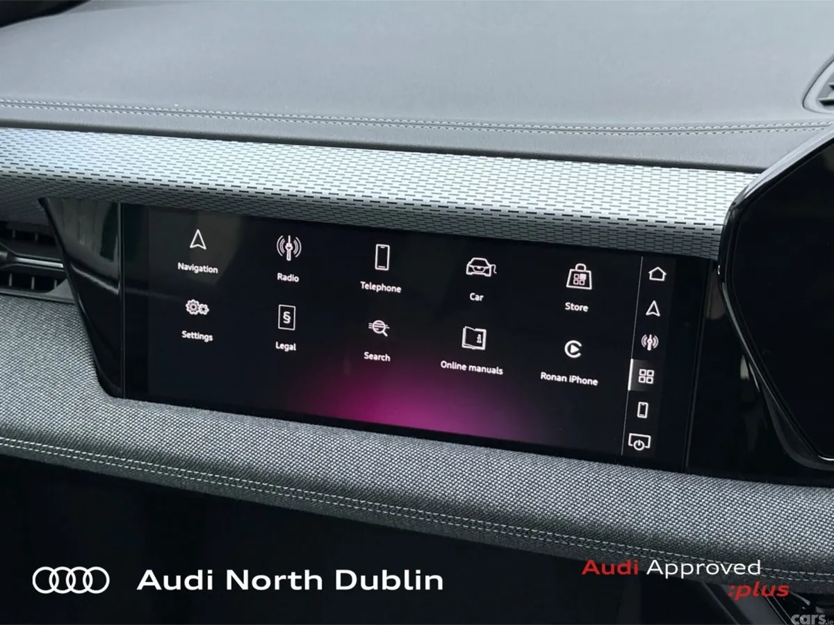 Audi A6 Sportback e-tron Saloon, Electric, 2026, White