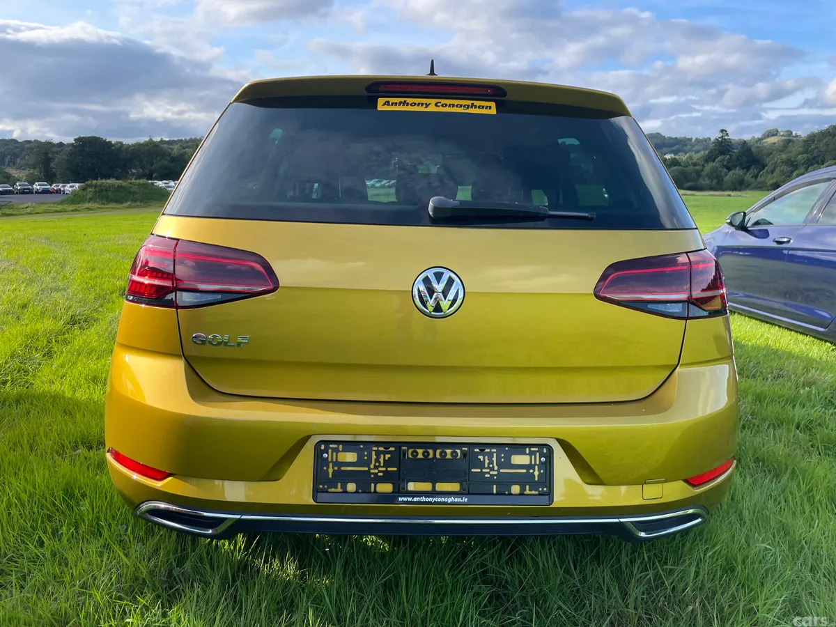 Volkswagen Golf Hatchback, Petrol, 2018, Yellow