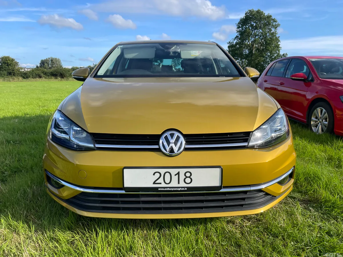 Volkswagen Golf Hatchback, Petrol, 2018, Yellow