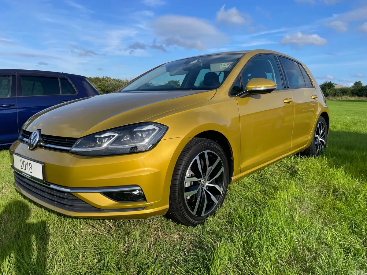 Volkswagen Golf Hatchback, Petrol, 2018, Yellow