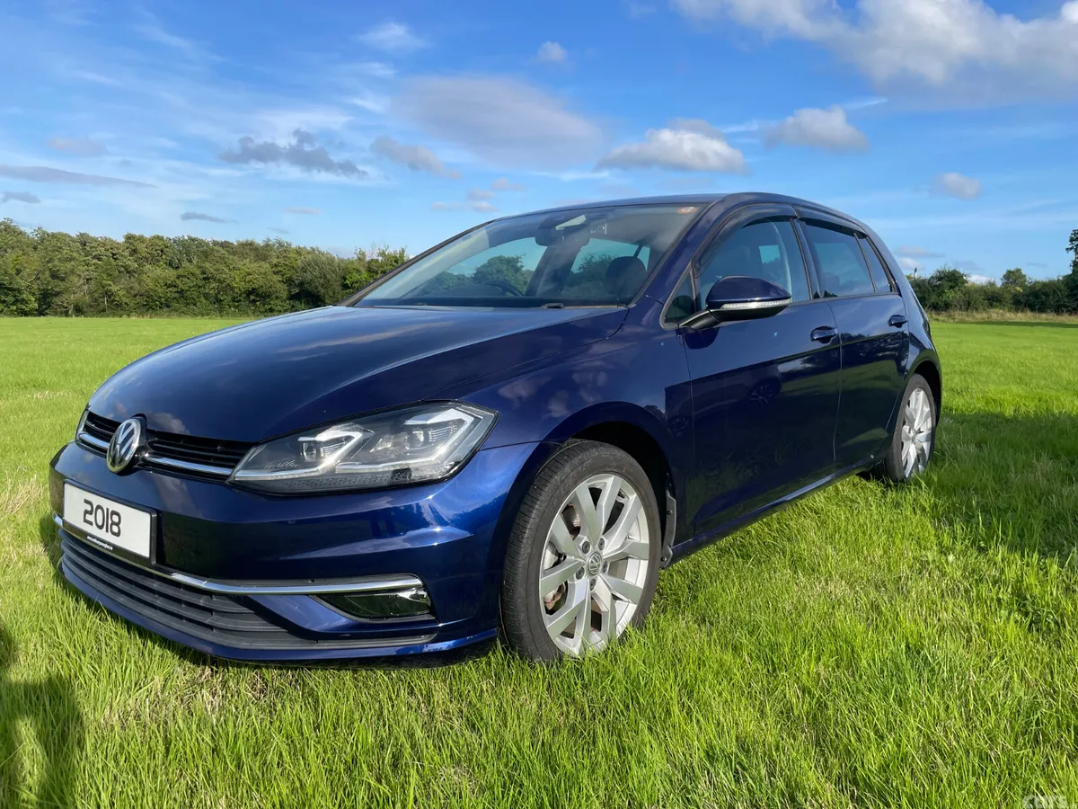 Volkswagen Golf Hatchback, Petrol, 2018, Blue