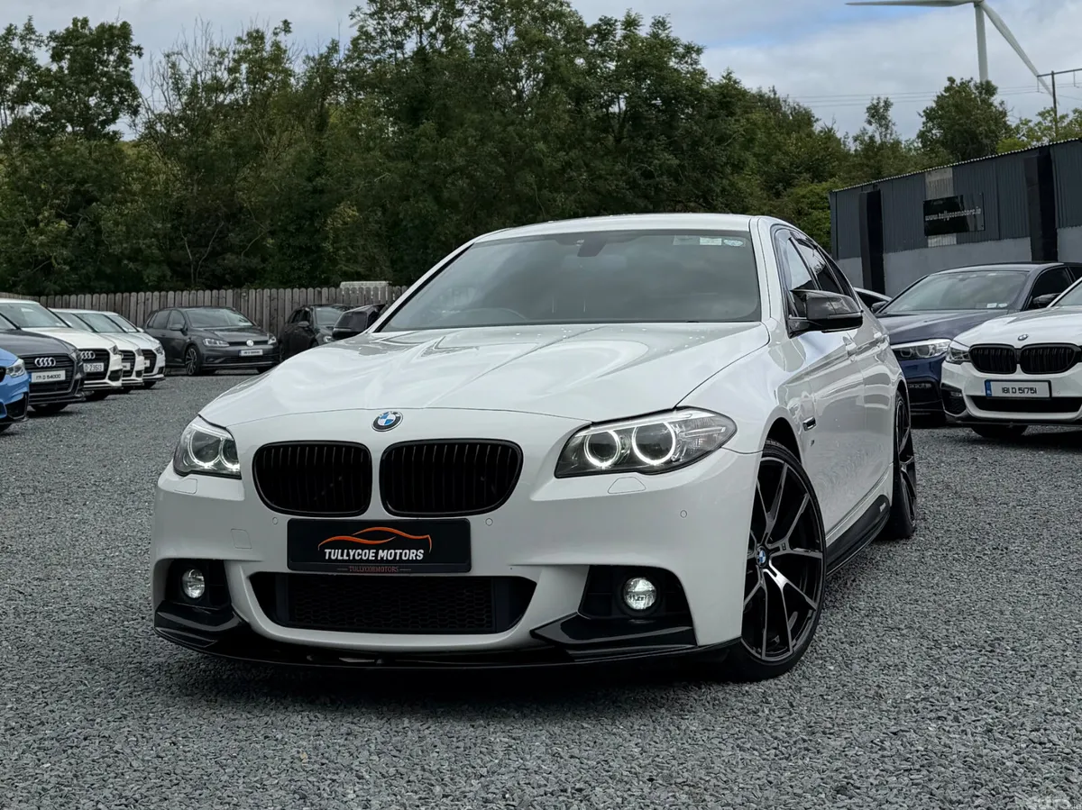 BMW 5-Series Saloon, Diesel, 2016, White