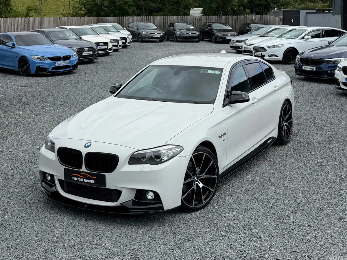 BMW 5-Series Saloon, Diesel, 2016, White