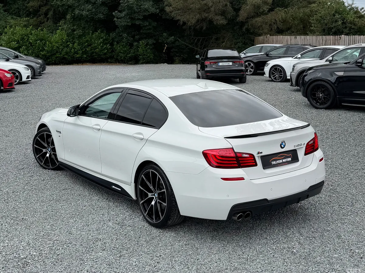 BMW 5-Series Saloon, Diesel, 2016, White