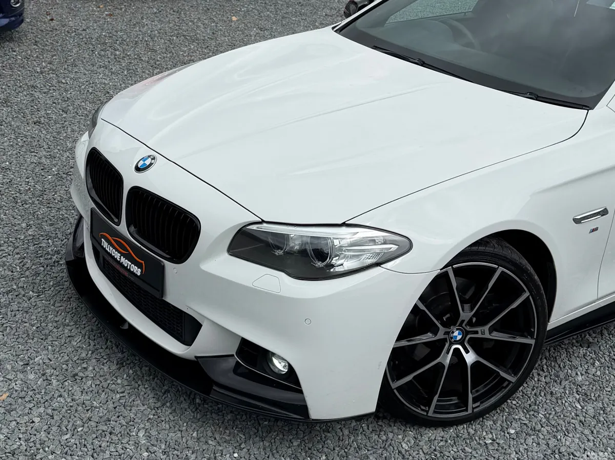 BMW 5-Series Saloon, Diesel, 2016, White