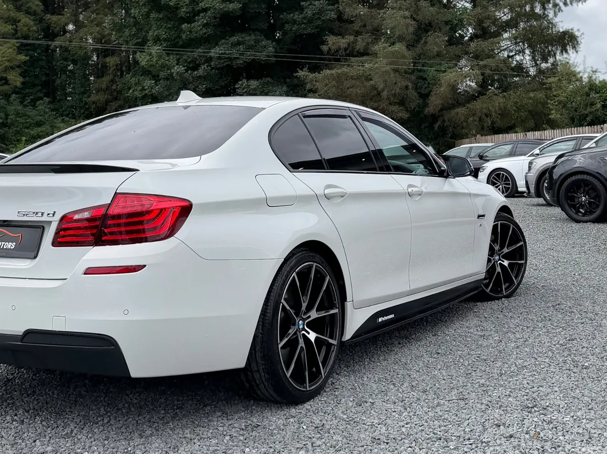 BMW 5-Series Saloon, Diesel, 2016, White