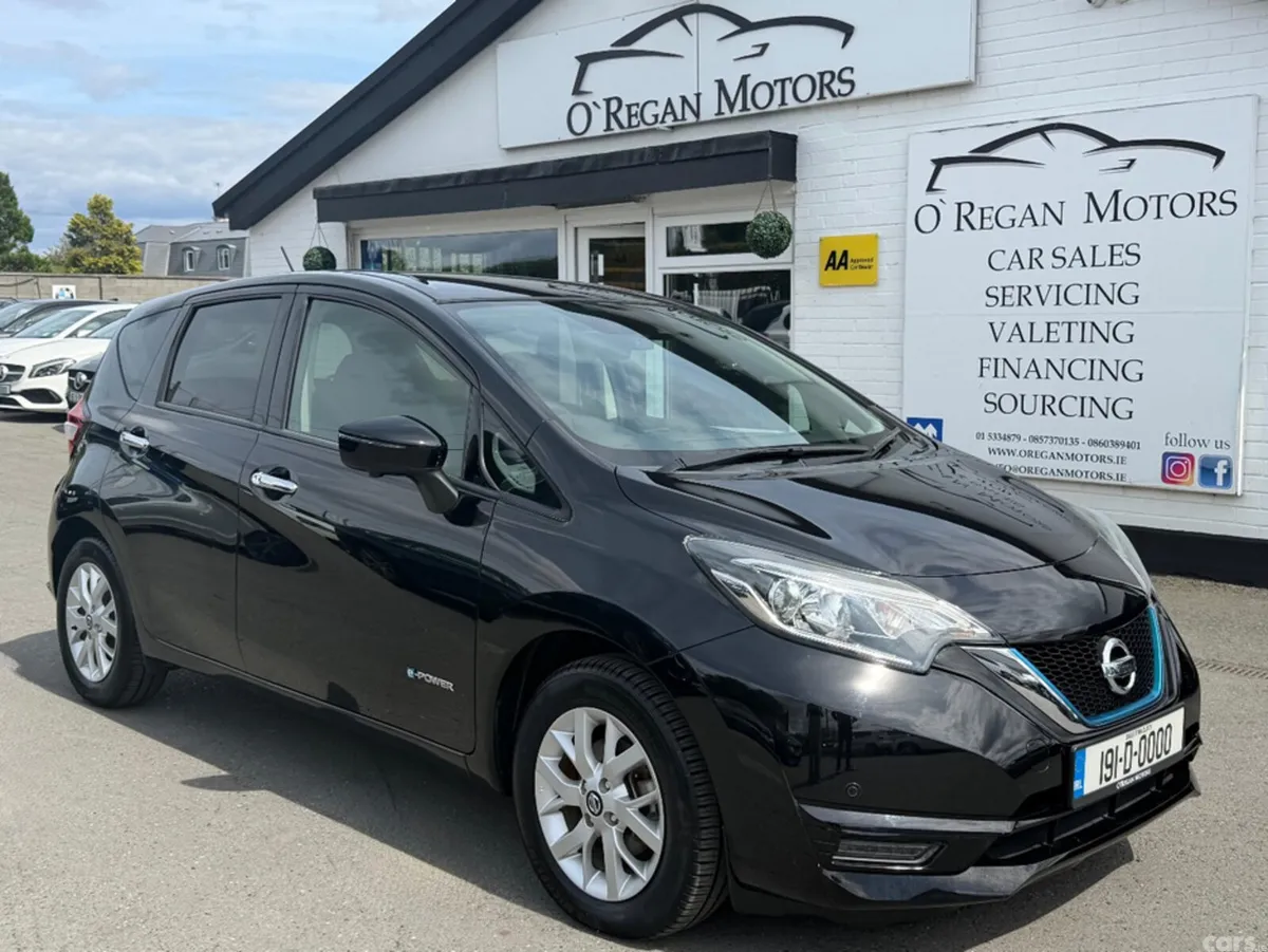 Nissan Note Hatchback, Petrol Hybrid, 2019, Black