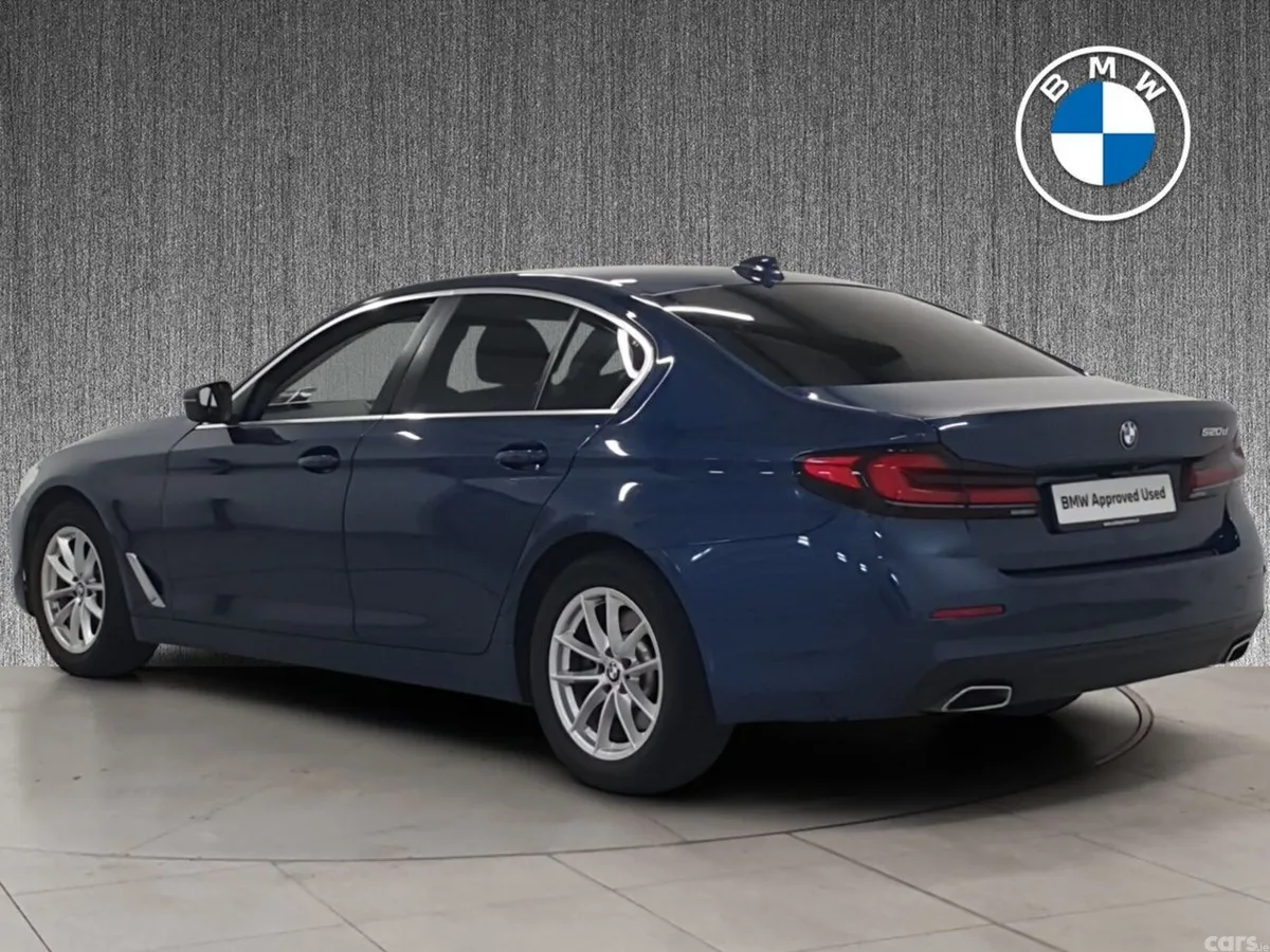 BMW 5-Series Saloon, Diesel, 2021, Blue