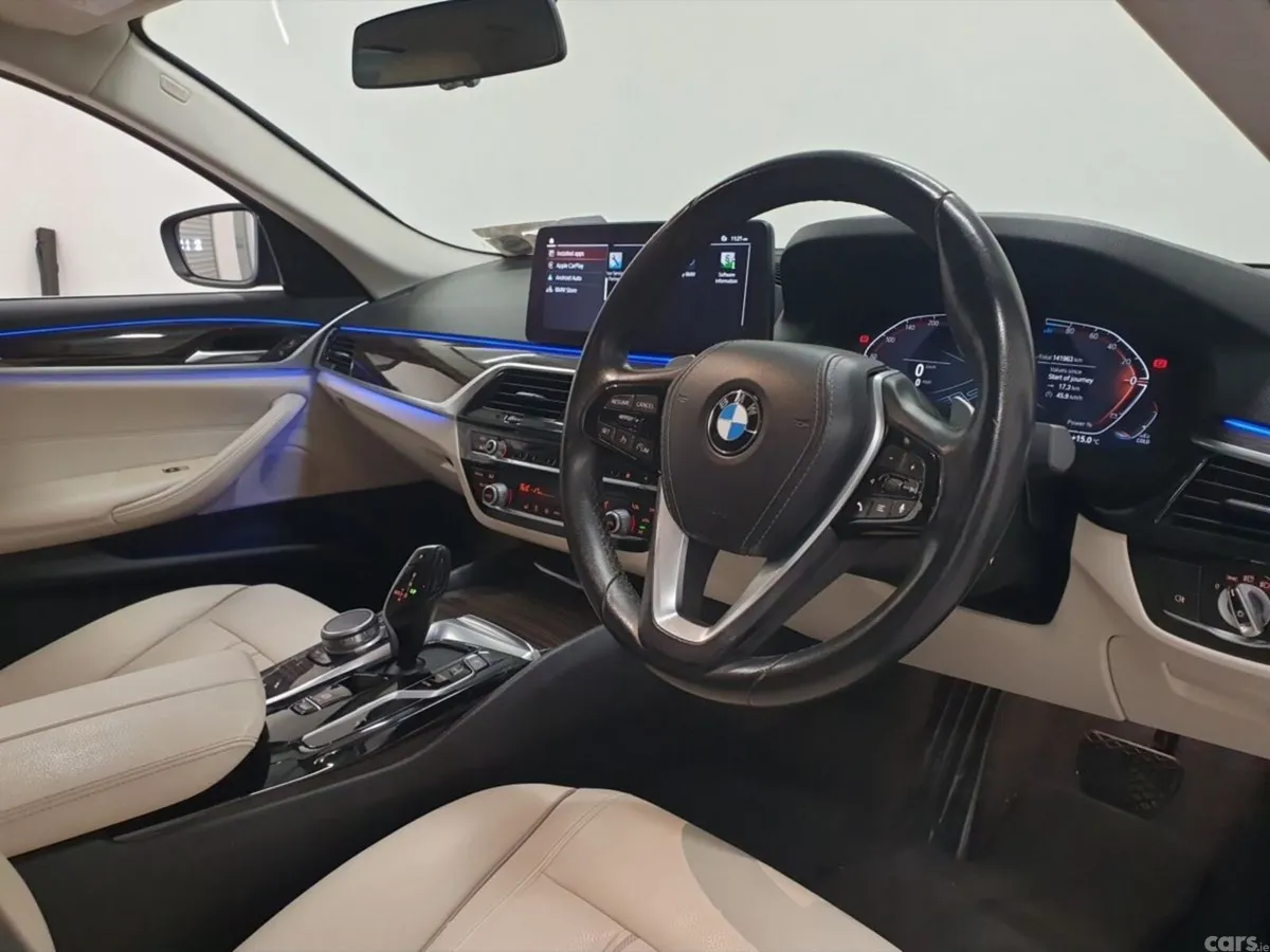 BMW 5-Series Saloon, Diesel, 2021, Blue