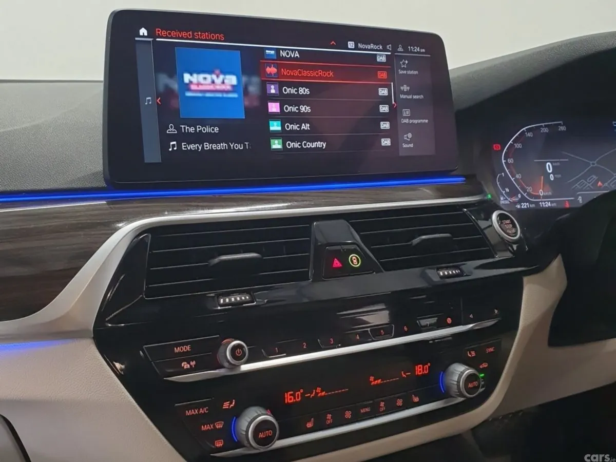 BMW 5-Series Saloon, Diesel, 2021, Blue
