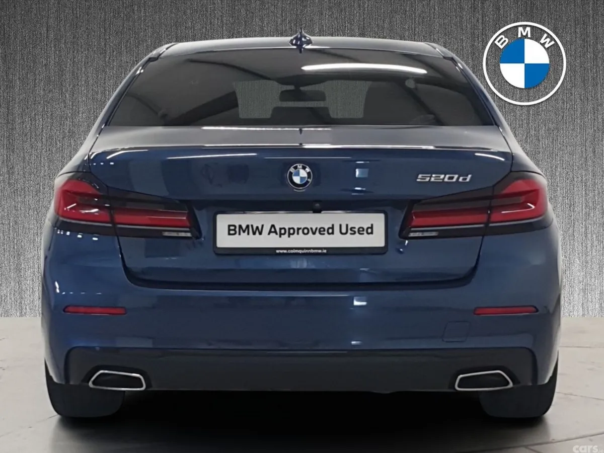 BMW 5-Series Saloon, Diesel, 2021, Blue