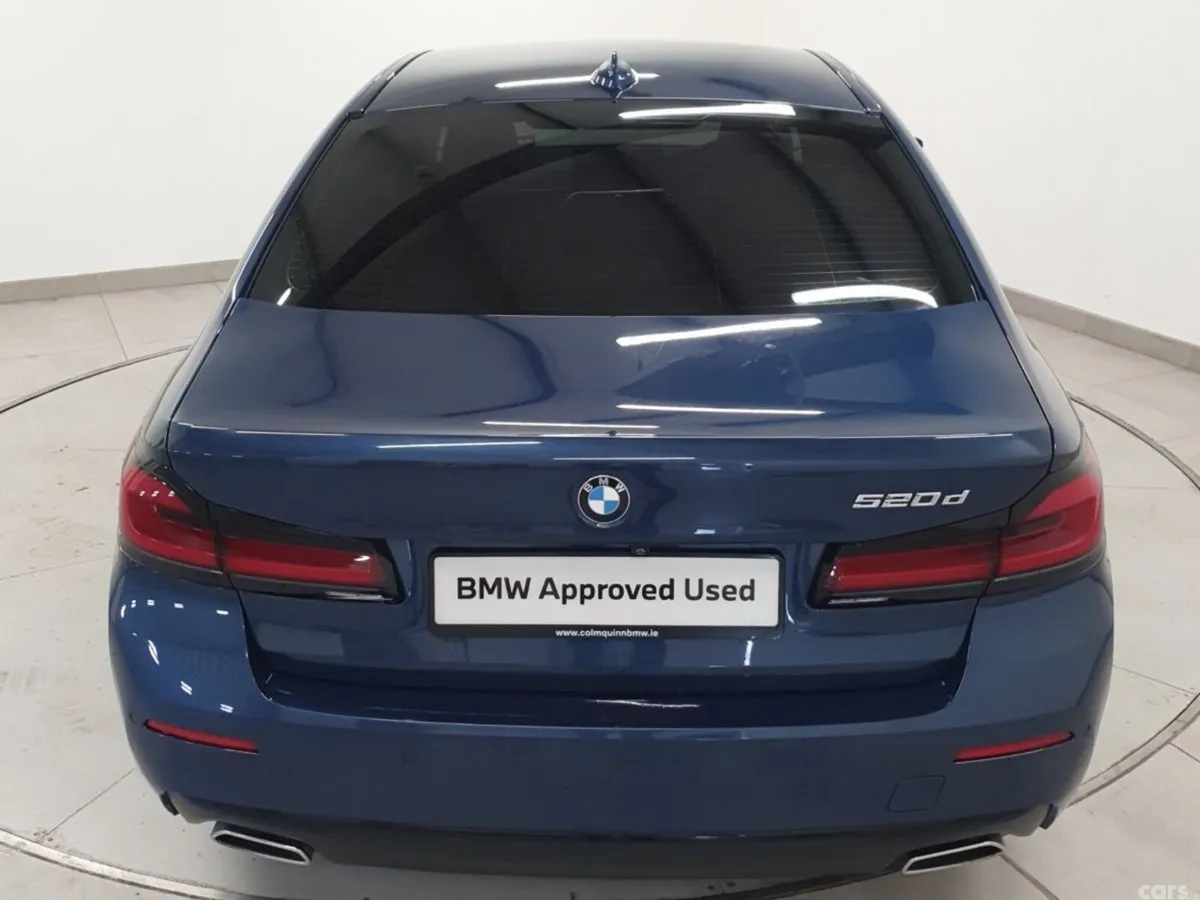 BMW 5-Series Saloon, Diesel, 2021, Blue