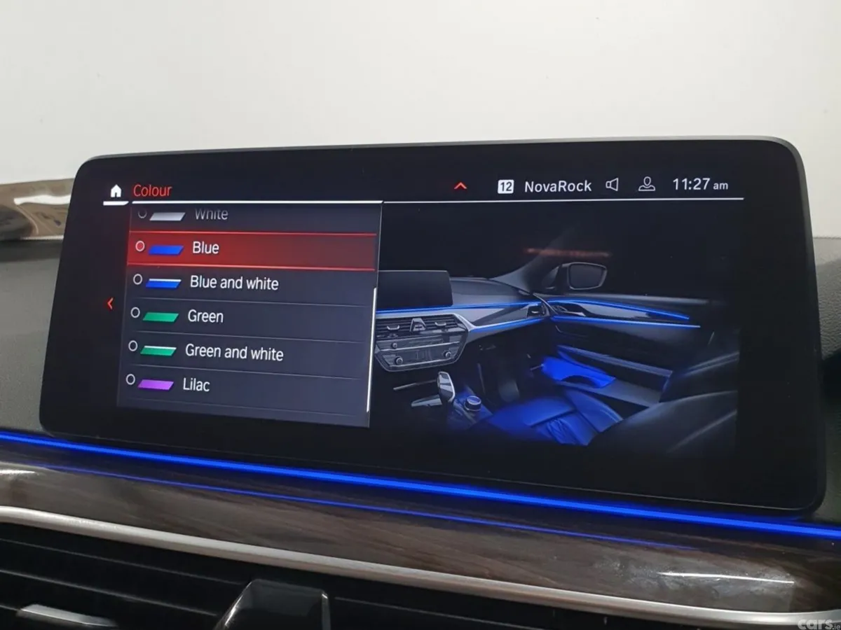 BMW 5-Series Saloon, Diesel, 2021, Blue