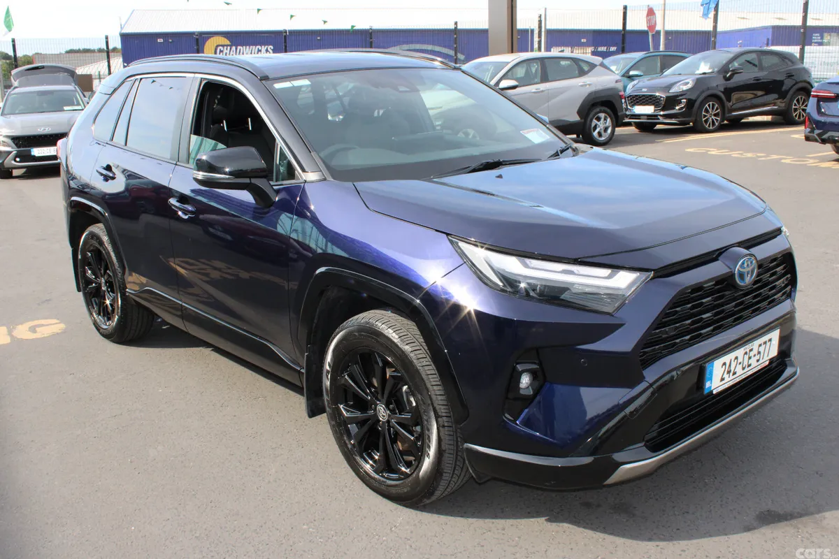 Toyota RAV4 SUV, Petrol Hybrid, 2024, Blue