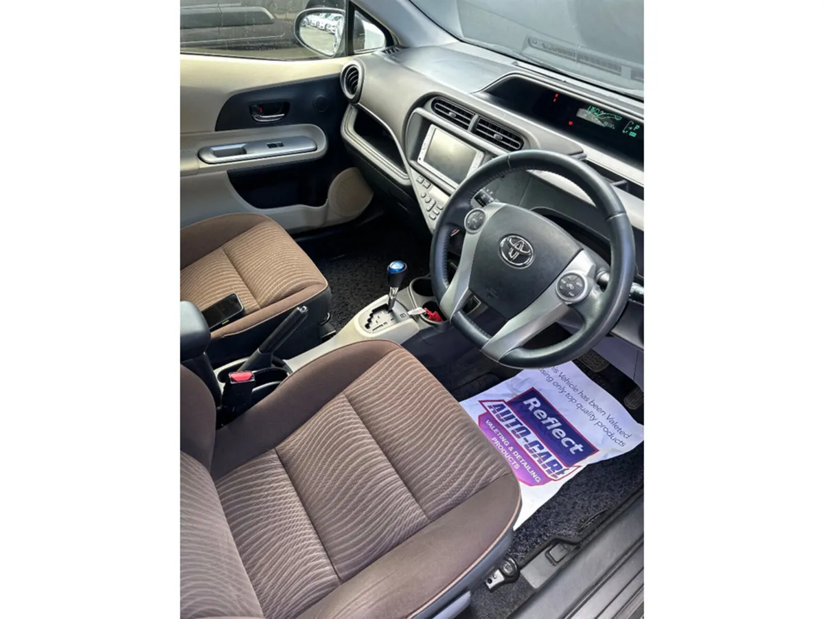 Toyota Aqua Hatchback, Petrol Hybrid, 2013, Grey