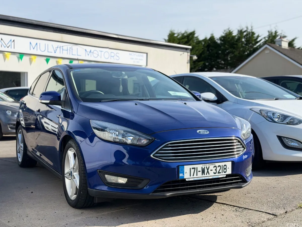 Ford Focus Hatchback, Diesel, 2017, Blue