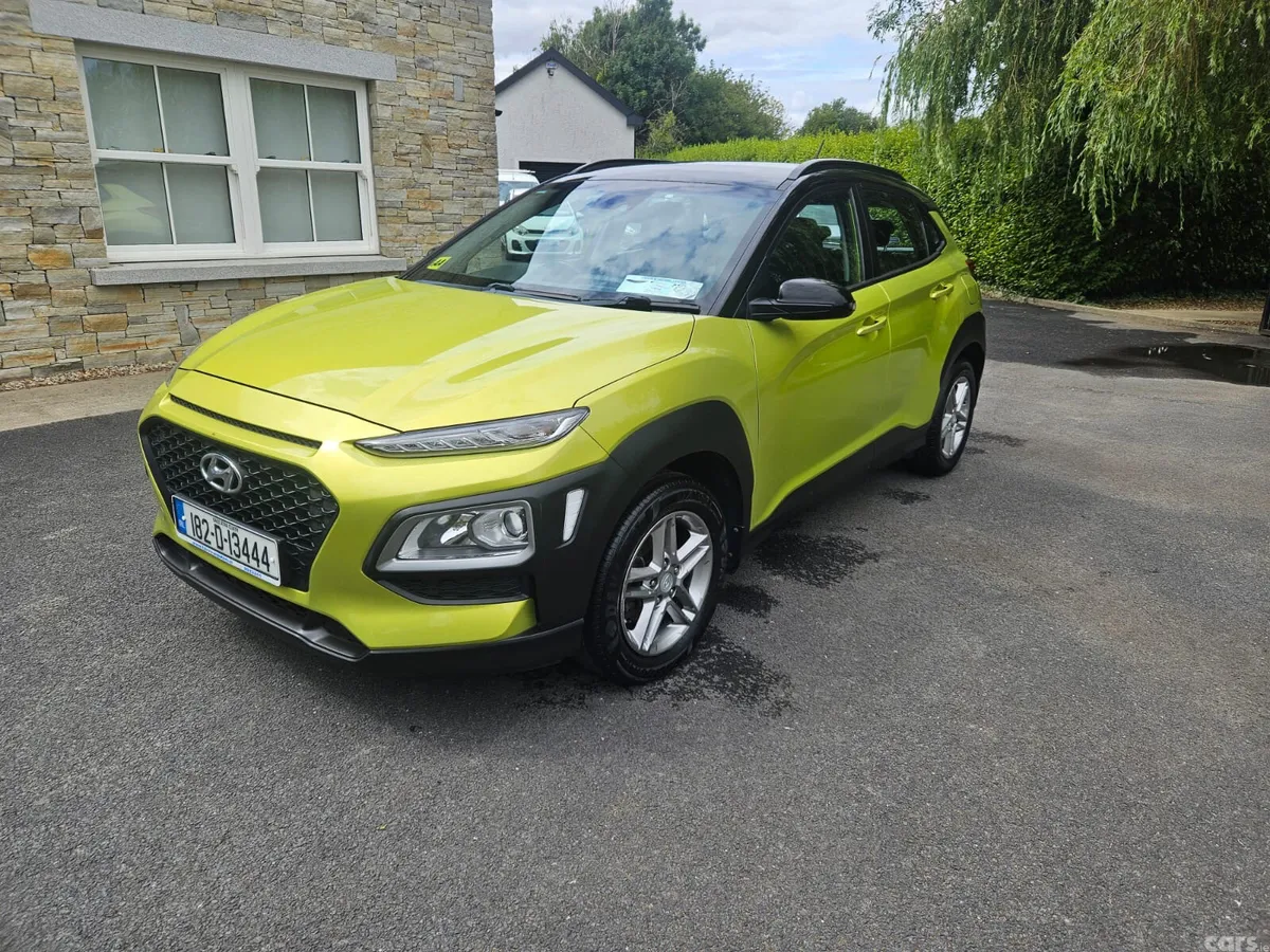 Hyundai KONA MPV, Petrol, 2018, Green