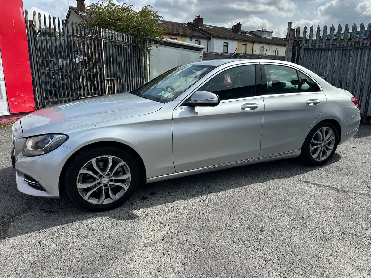 Mercedes-Benz C-Class Saloon, Diesel, 2014, Silver