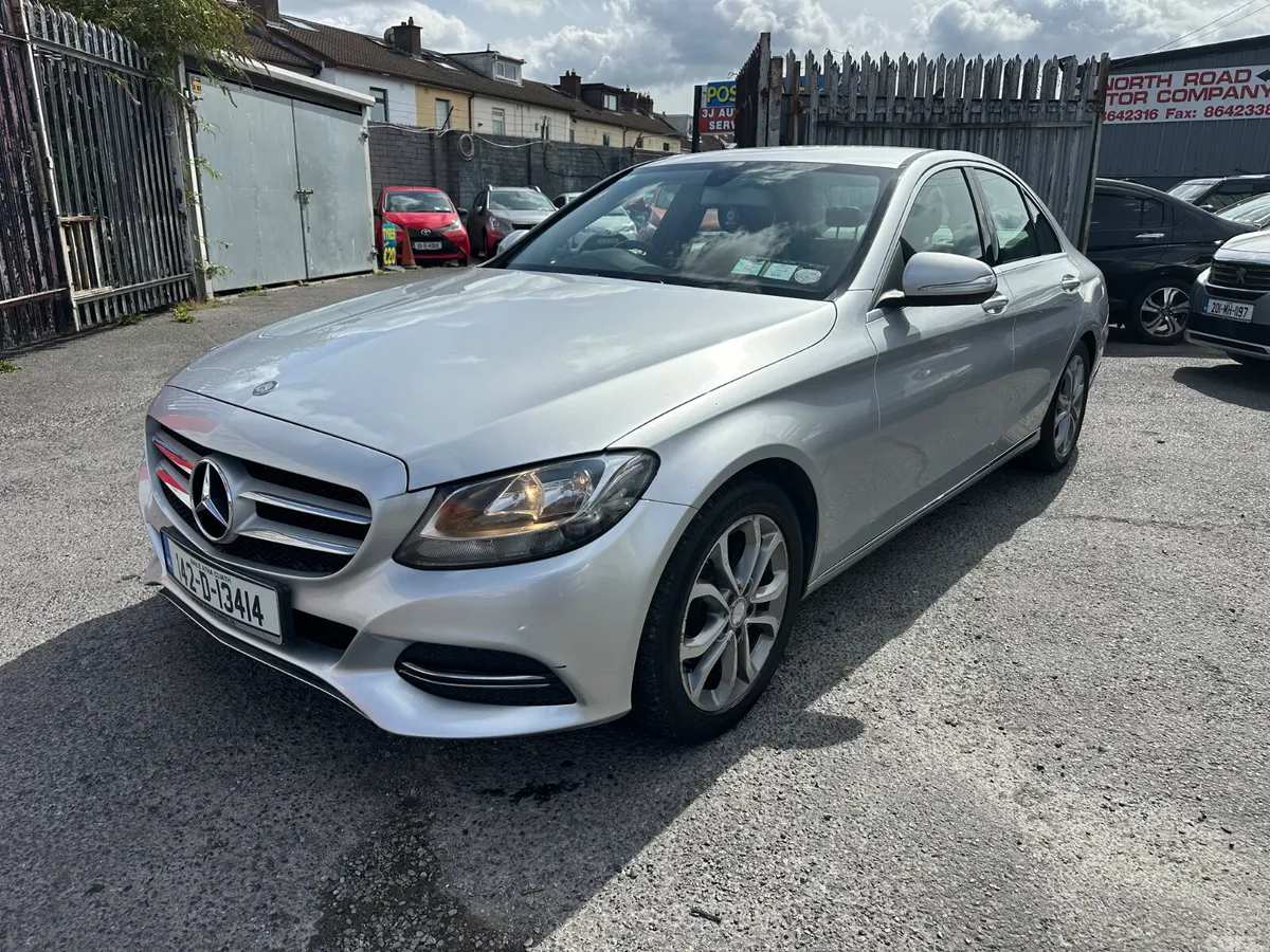 Mercedes-Benz C-Class Saloon, Diesel, 2014, Silver