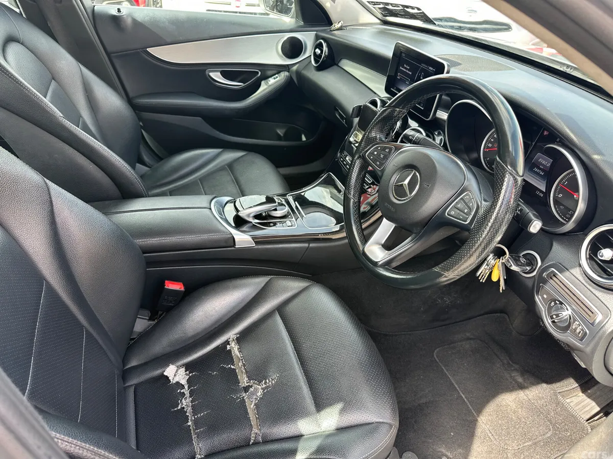 Mercedes-Benz C-Class Saloon, Diesel, 2014, Silver