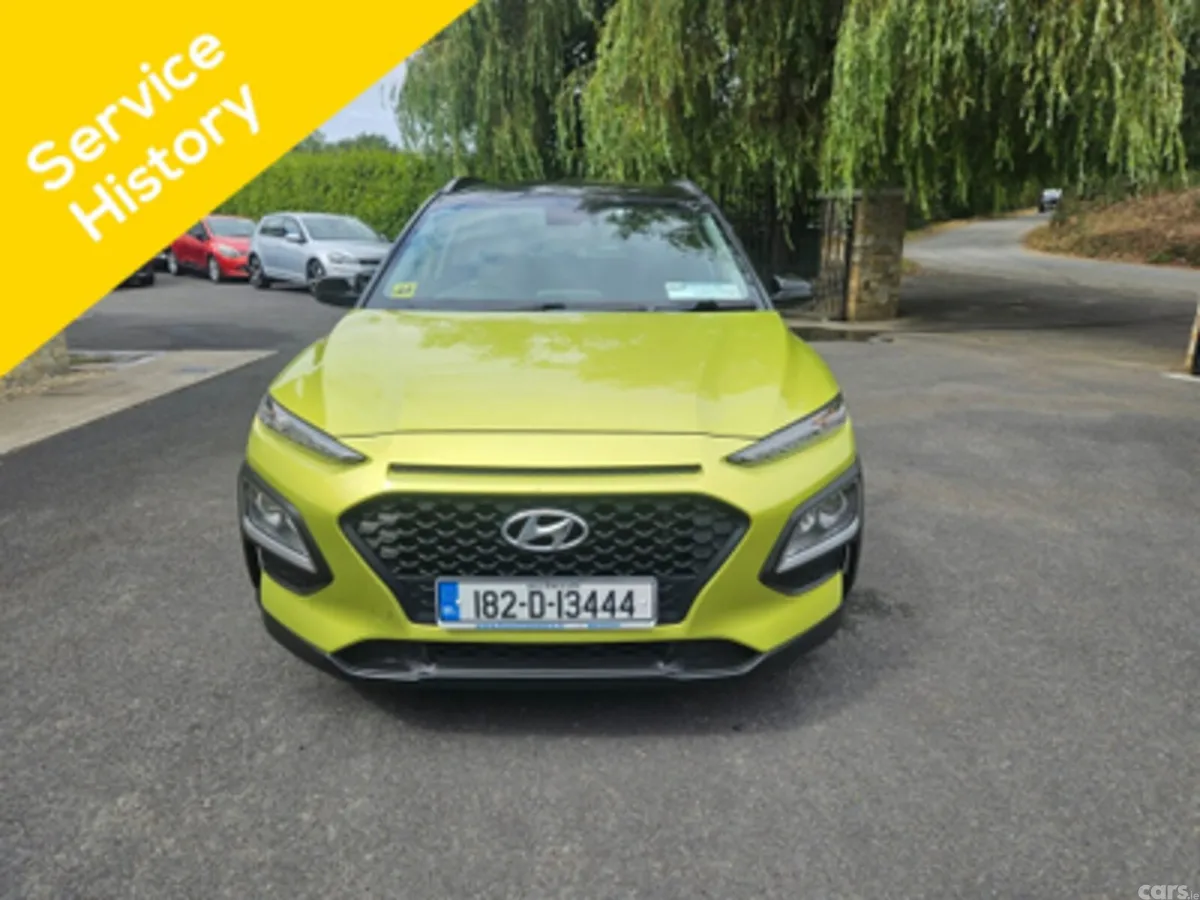 Hyundai KONA MPV, Petrol, 2018, Green