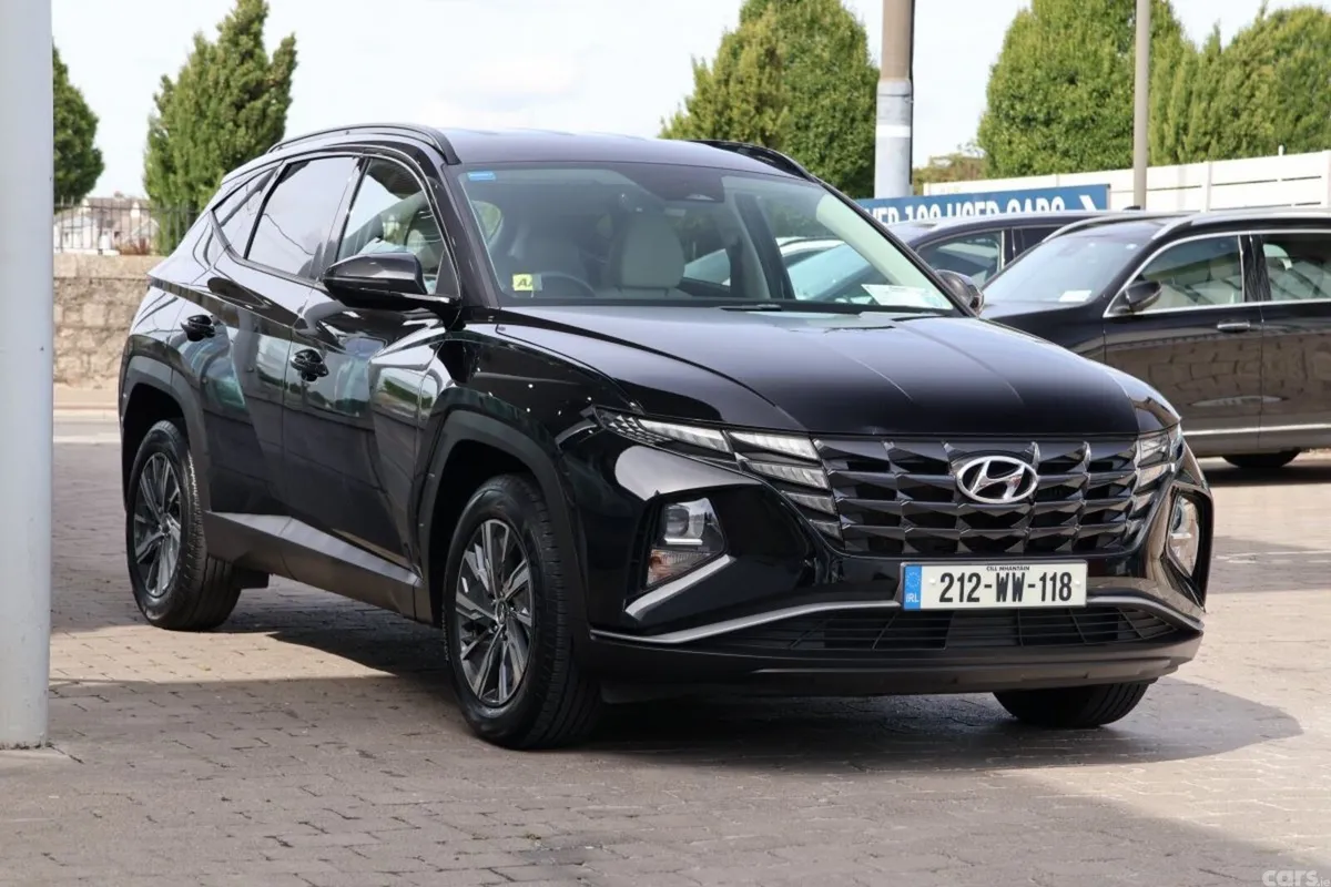 Hyundai Tucson SUV, Petrol Hybrid, 2021, Black
