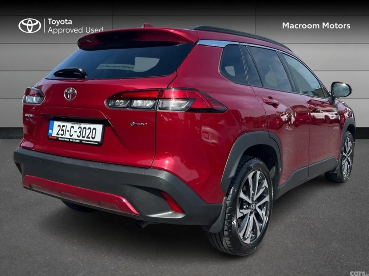 Toyota Corolla Cross SUV, Petrol Hybrid, 2025, Red