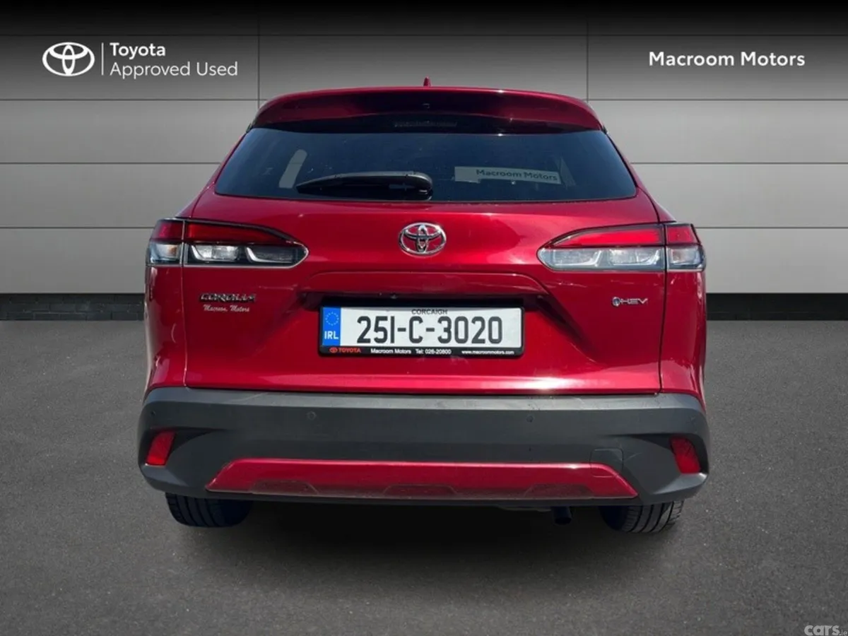 Toyota Corolla Cross SUV, Petrol Hybrid, 2025, Red