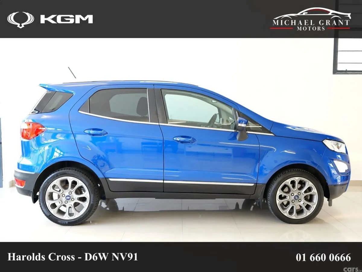 Ford EcoSport SUV, Petrol, 2020, Blue