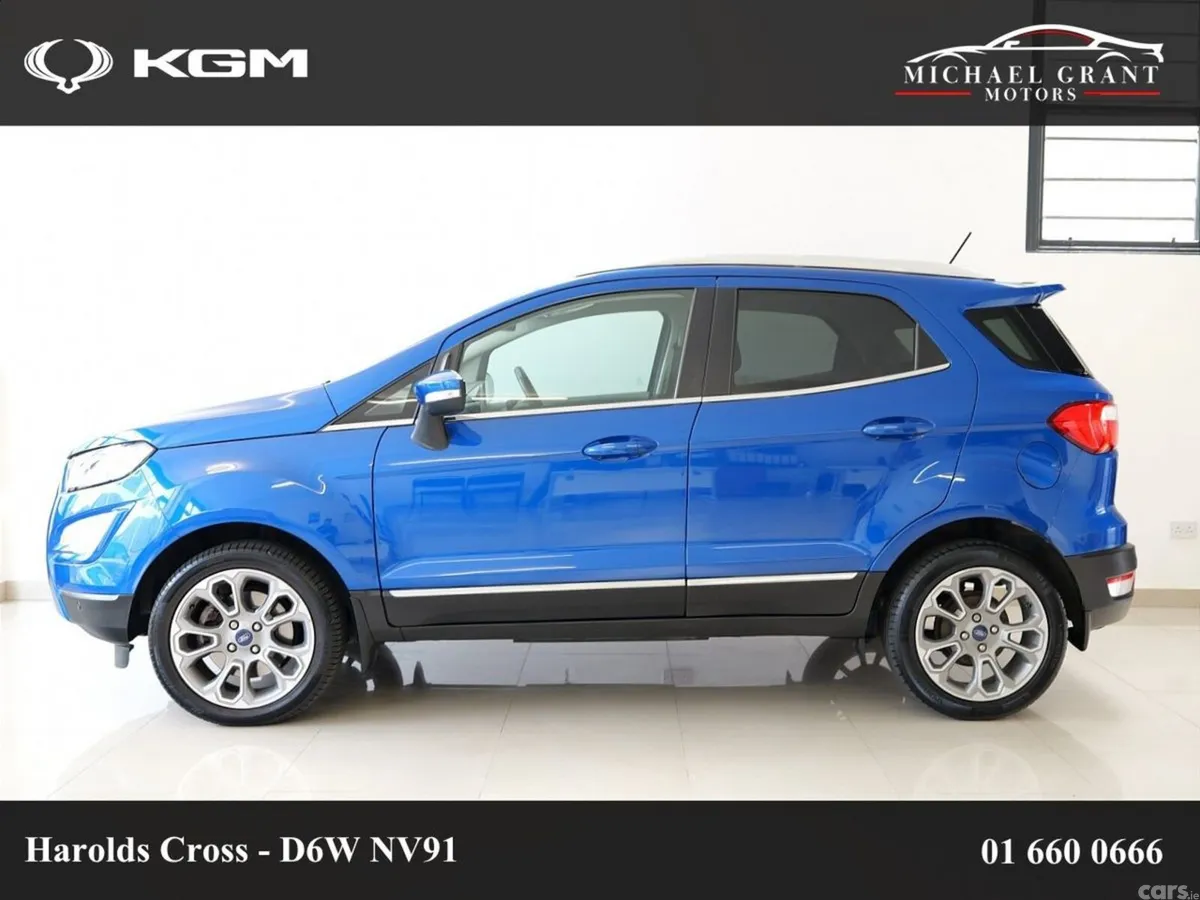 Ford EcoSport SUV, Petrol, 2020, Blue