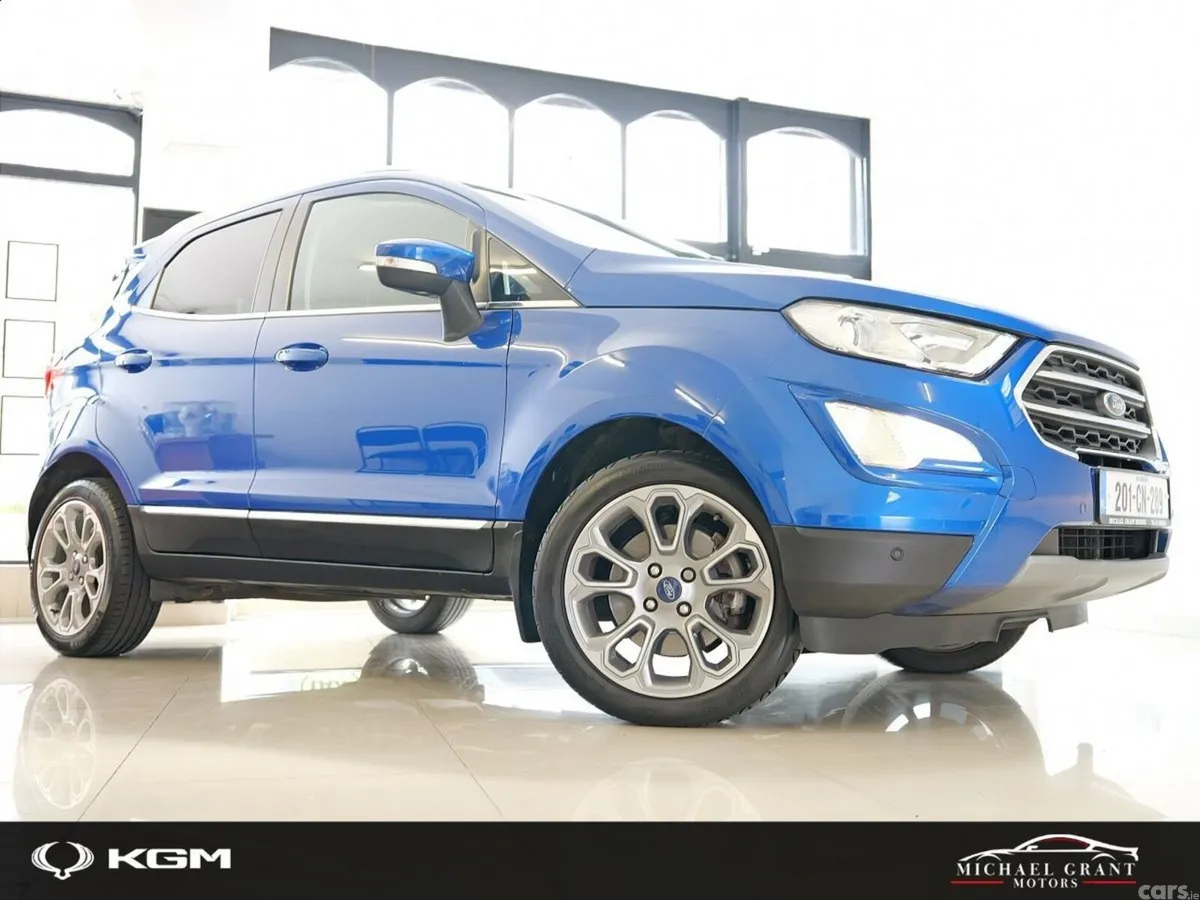 Ford EcoSport SUV, Petrol, 2020, Blue
