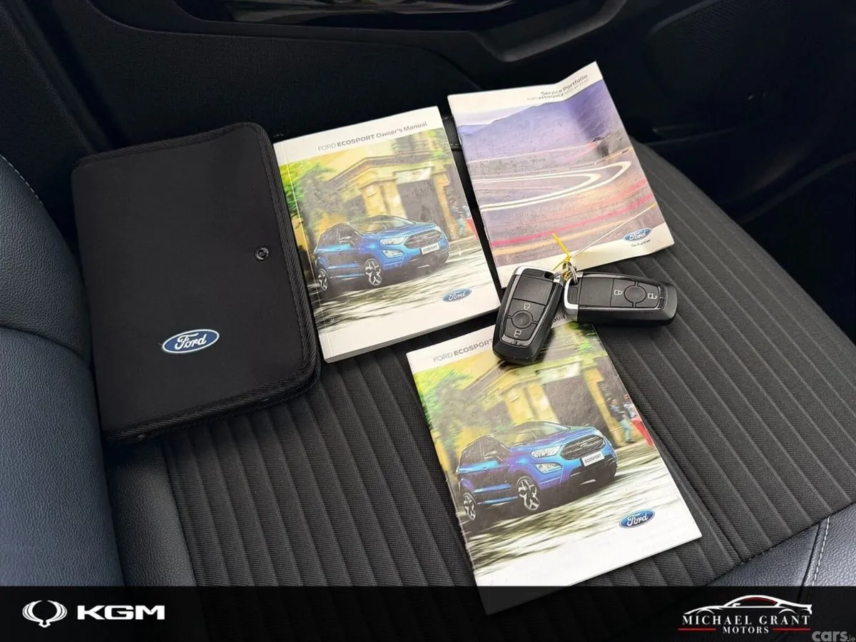 Ford EcoSport SUV, Petrol, 2020, Blue