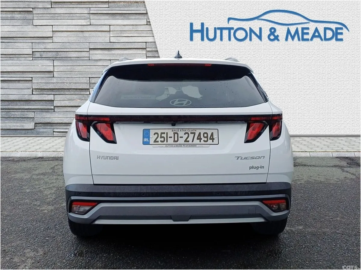 Hyundai Tucson SUV, Petrol Plug-in Hybrid, 2025, White
