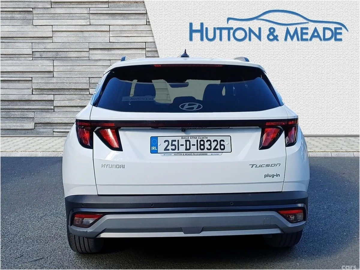Hyundai Tucson SUV, Petrol Plug-in Hybrid, 2025, White