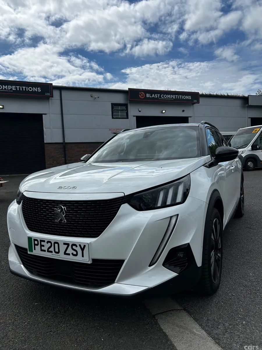 Peugeot 2008 SUV, Electric, 2020, White