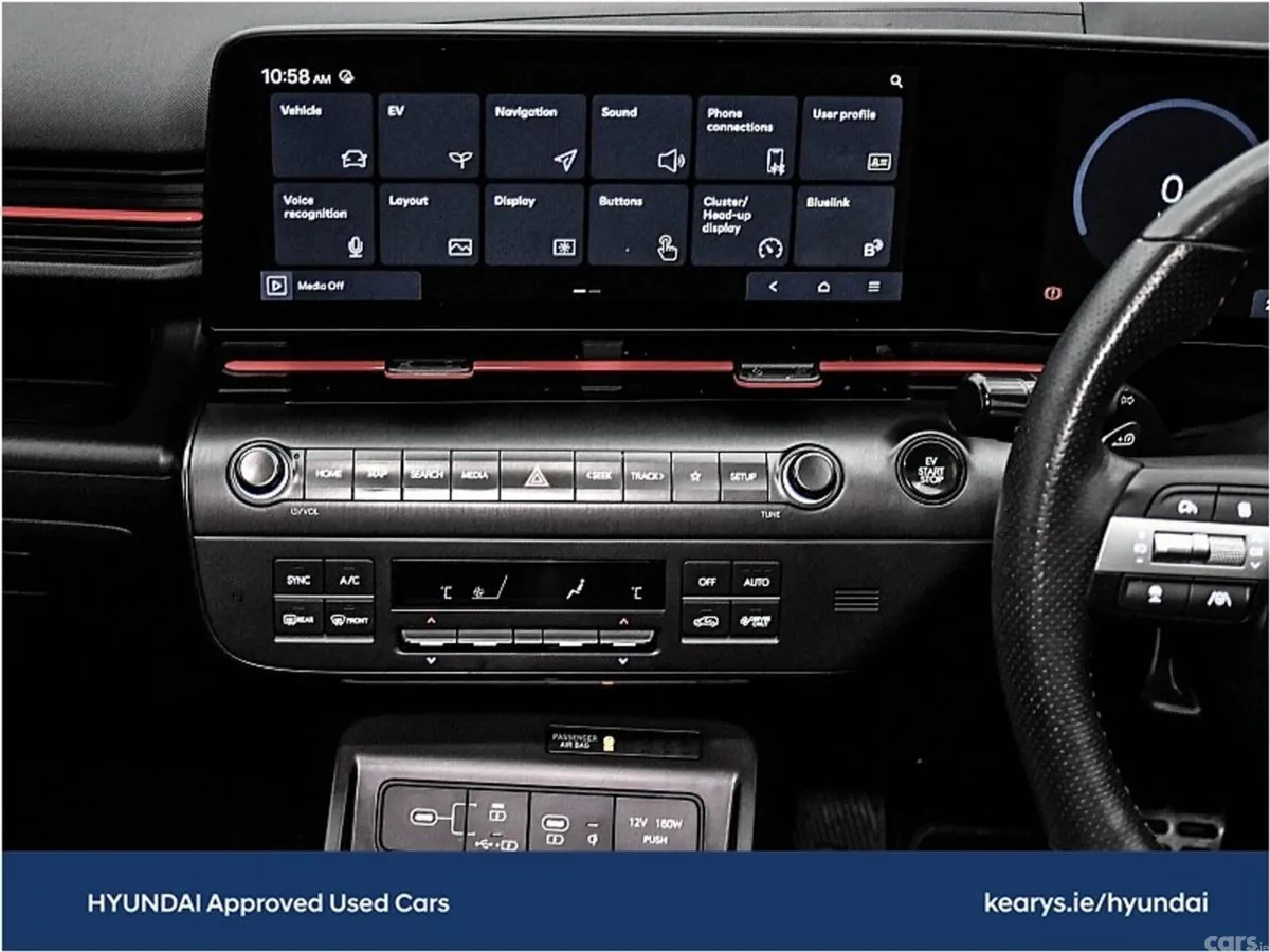 Hyundai KONA SUV, Electric, 2024, Blue
