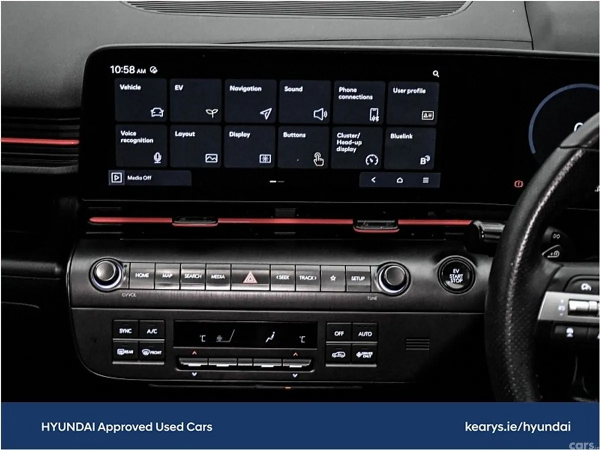Hyundai KONA SUV, Electric, 2024, Blue