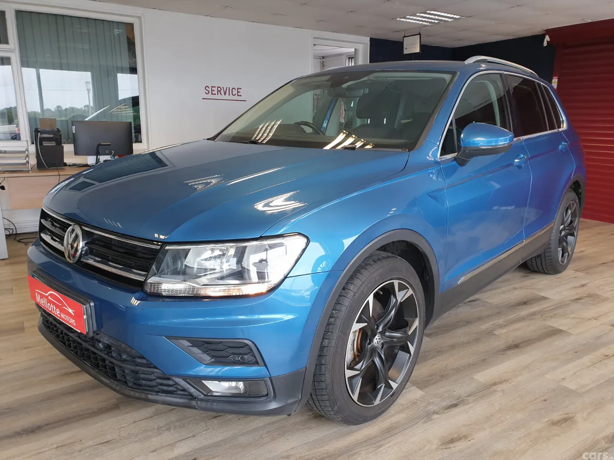 Volkswagen Tiguan SUV, Diesel, 2019, Blue