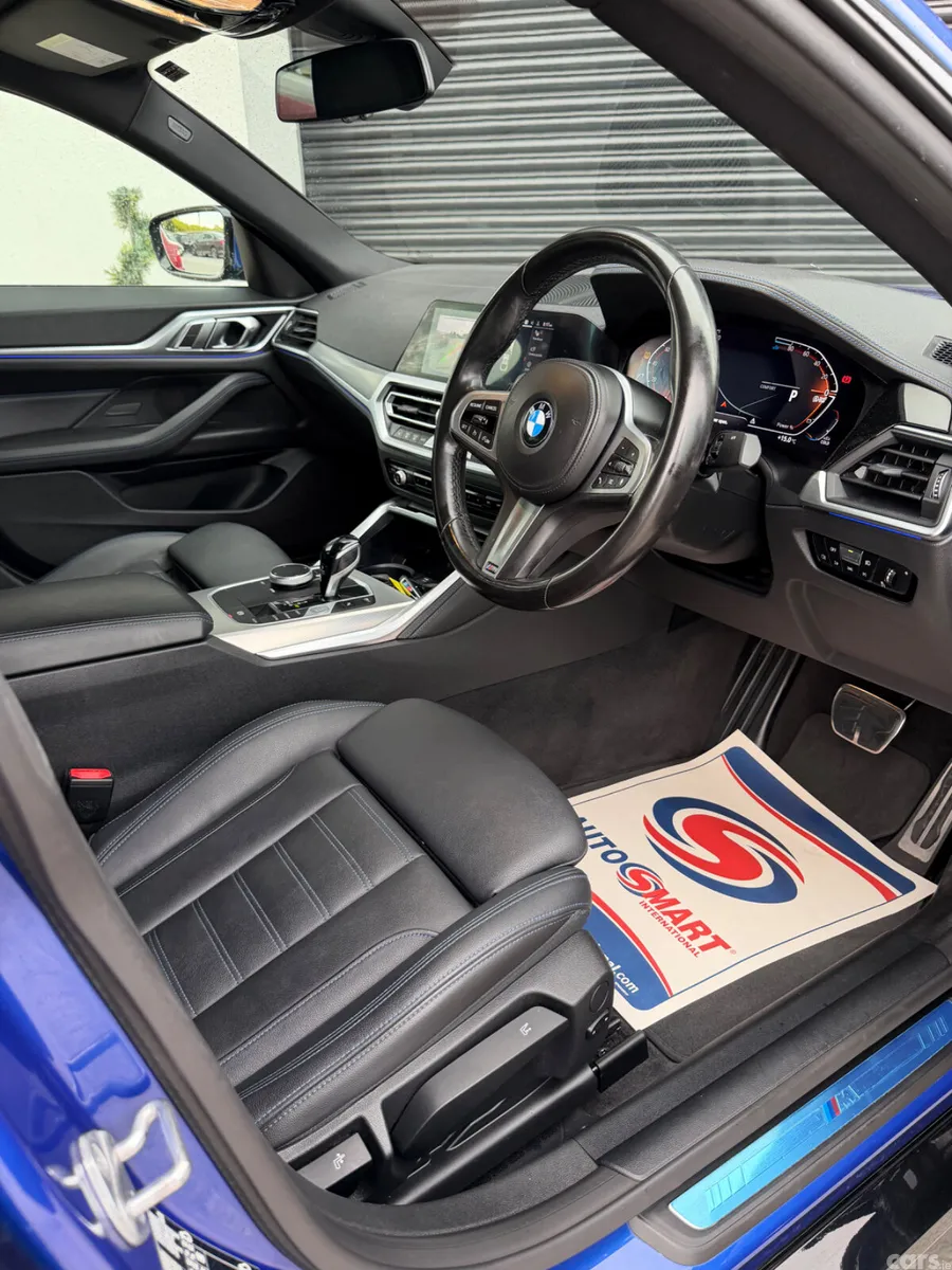 BMW 4-Series Coupe, Diesel, 2021, Blue