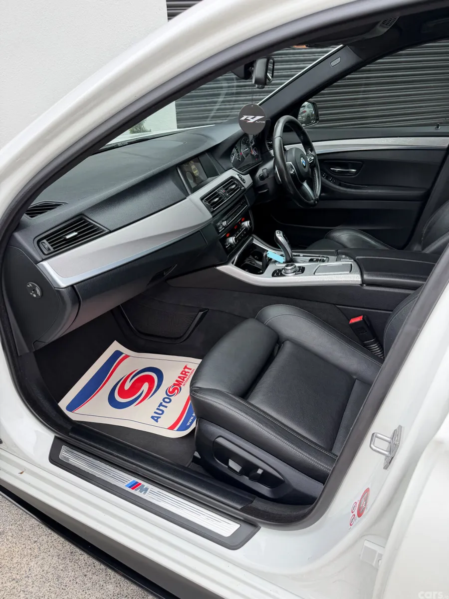 BMW 5-Series Saloon, Diesel, 2016, White