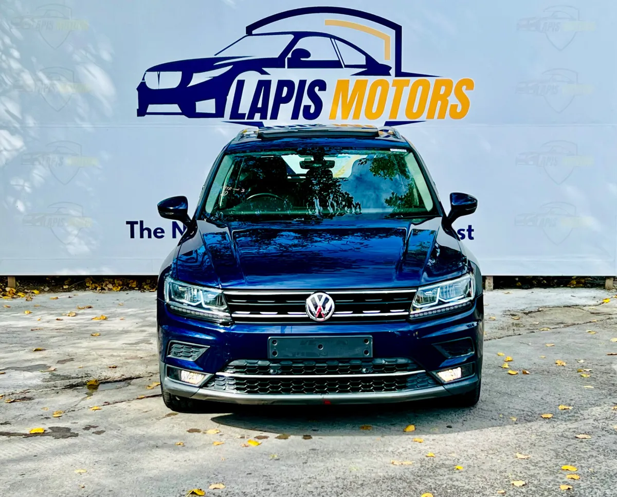 Volkswagen Tiguan SUV, Petrol, 2018, Blue