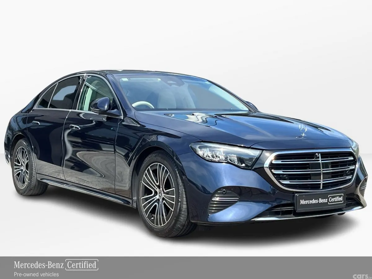 Mercedes-Benz E-Class Saloon, Diesel Hybrid, 2024, Blue