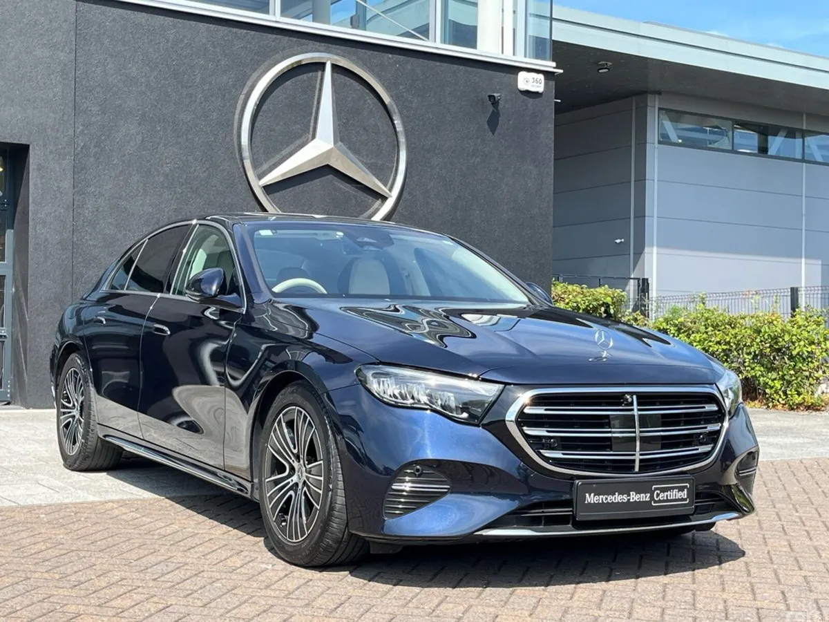 Mercedes-Benz E-Class Saloon, Diesel Hybrid, 2024, Blue