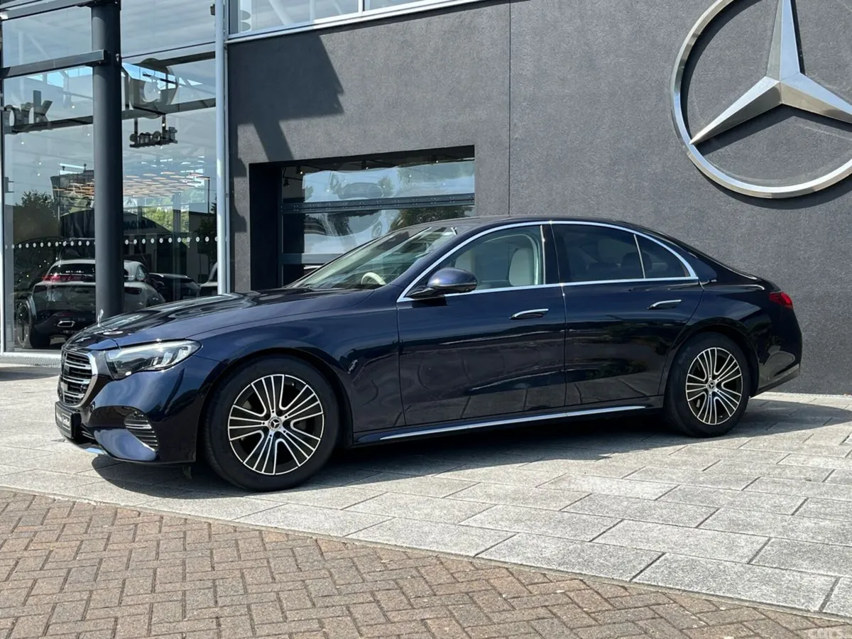 Mercedes-Benz E-Class Saloon, Diesel Hybrid, 2024, Blue