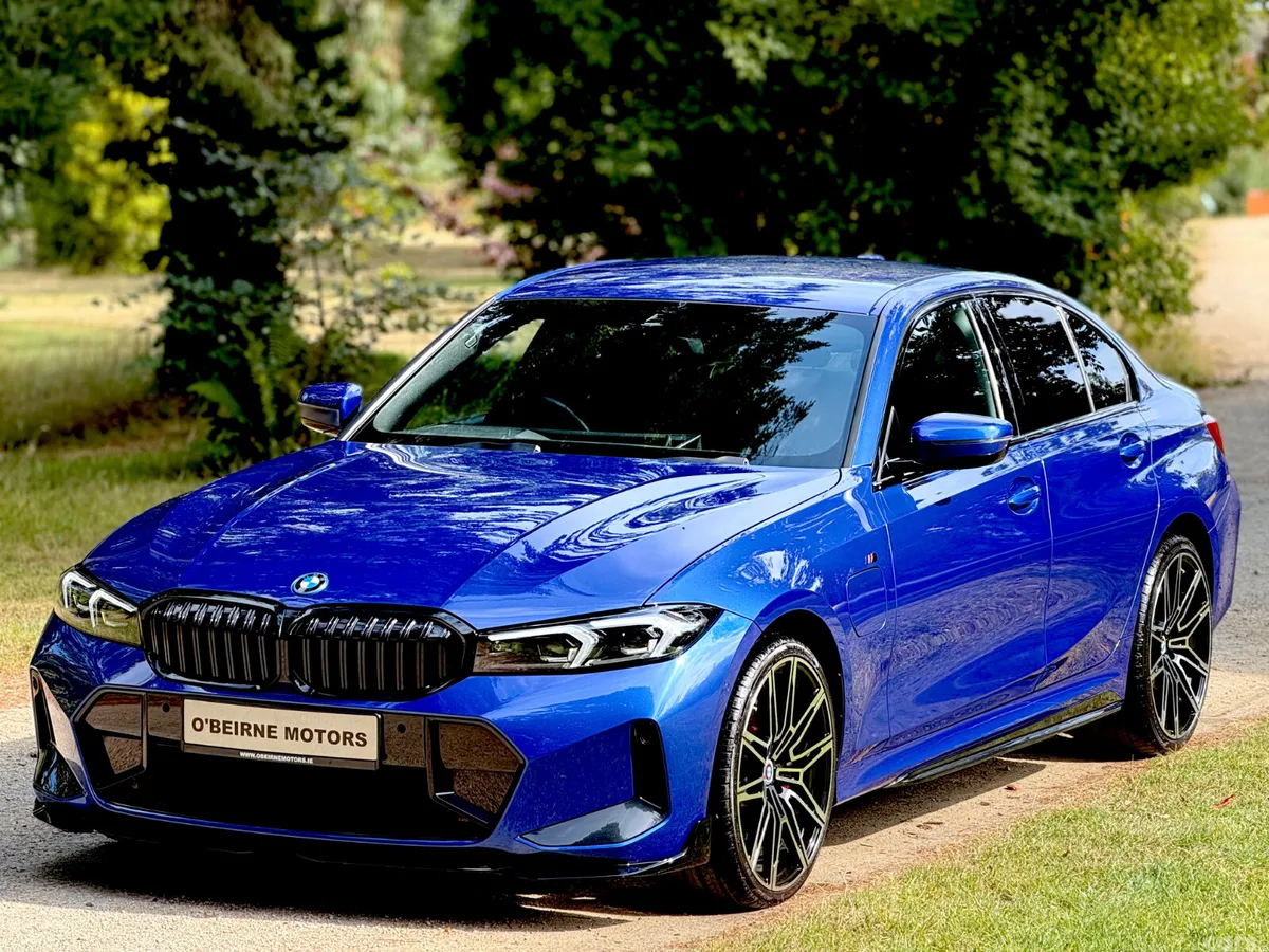 BMW 3-Series Saloon, Petrol Plug-in Hybrid, 2024, Blue