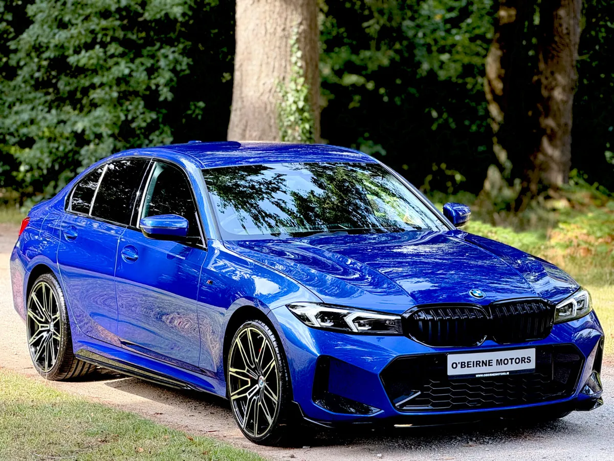 BMW 3-Series Saloon, Petrol Plug-in Hybrid, 2024, Blue