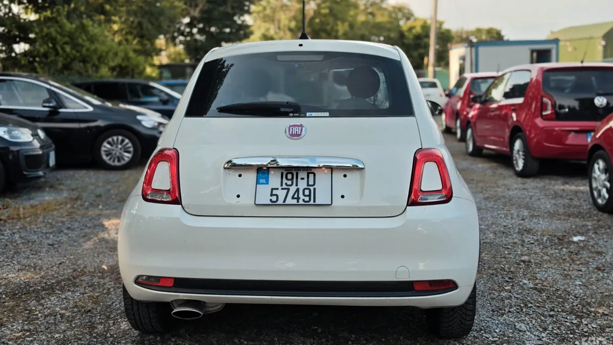 Fiat 500 Hatchback, Petrol, 2019, White